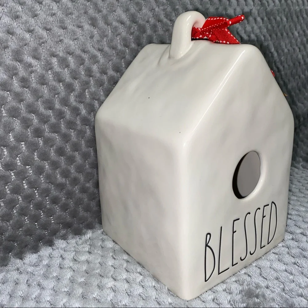 Rae Dunn BLESSED Ceramic House - NWT